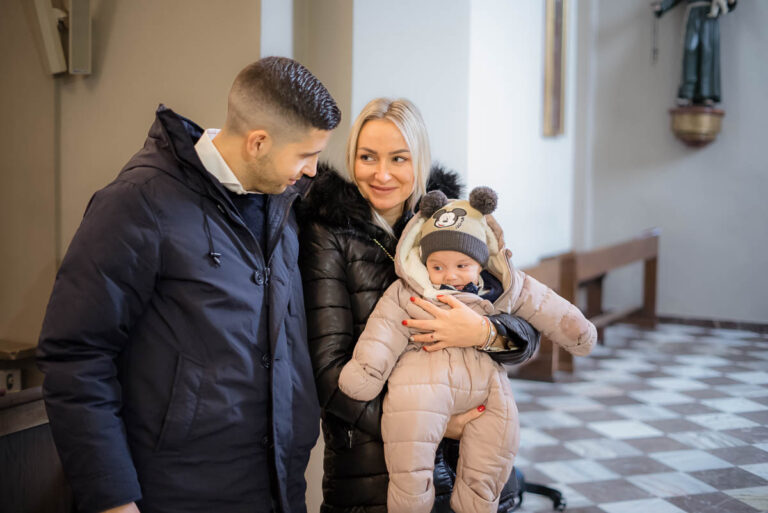 Chrzest swiety w Kosciele Karola Boromeusza na Karczowce w Kielcach