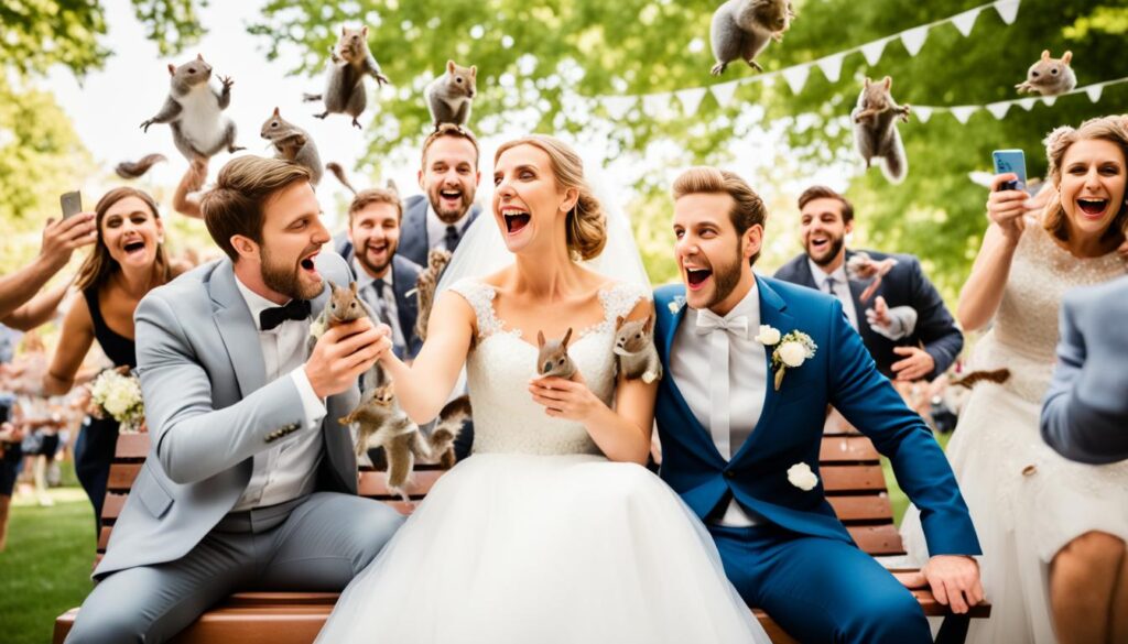 humorystyczny reportaż ślubny