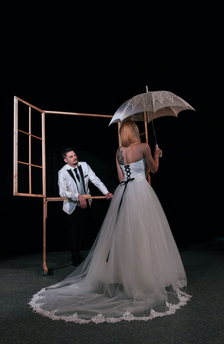 sesja slubna w teatrze 21