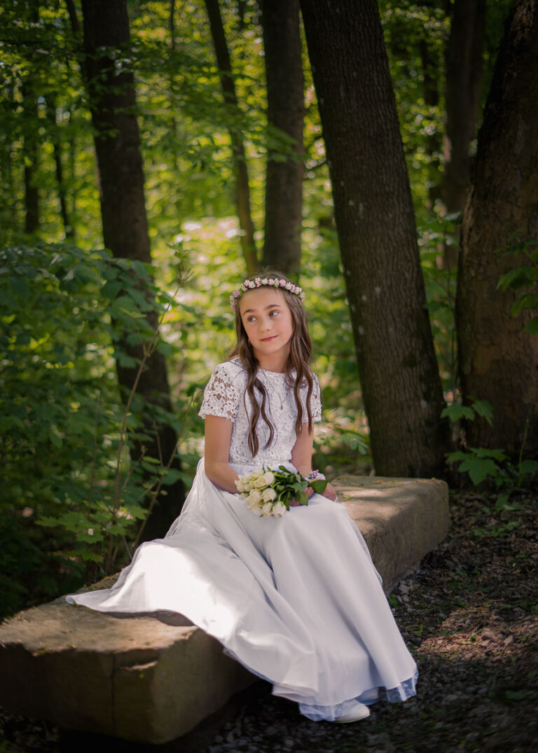sesja komunijna fotograf na chrzest 1